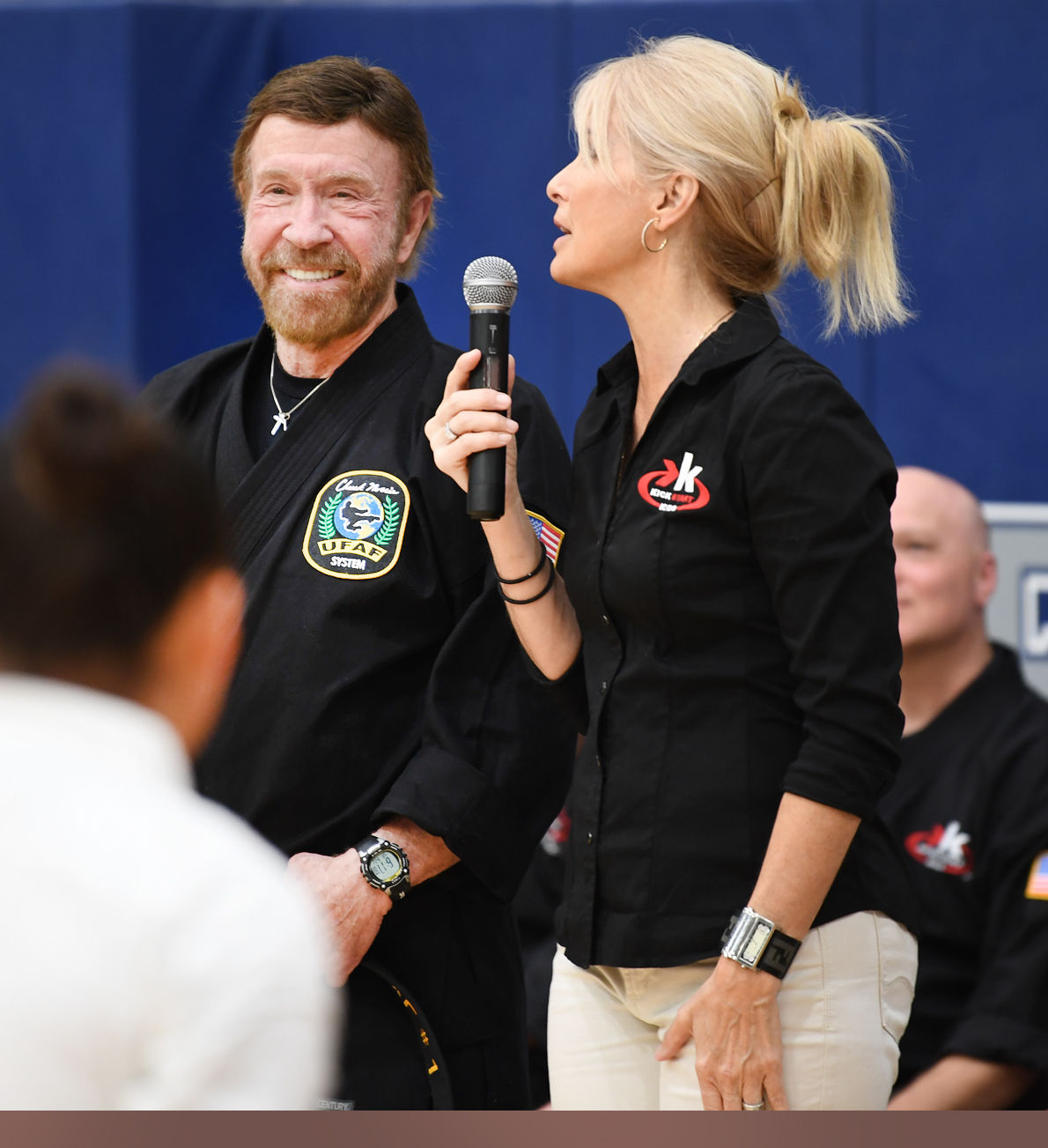 Chuck Norris Belt Ceremony